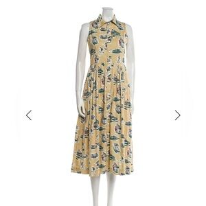 Buru Golf Print Collared Dress